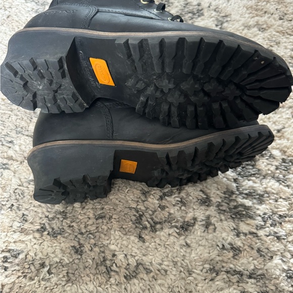 Men's Black Carolina steel toe boots size 10 - Picture 5 of 5